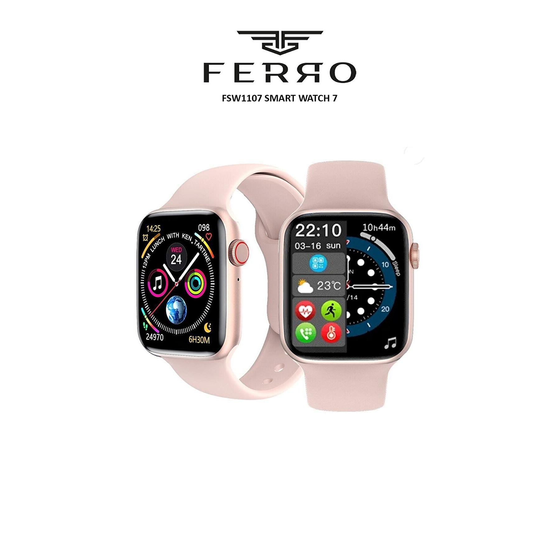 FERRO Watch 7 Android Ve Ios Uyumlu Akıllı Saat FSW1104