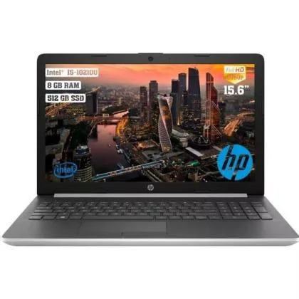Hp 15-Da2080Nt Intel Core I5 10210U 8Gb 512Gb Ssd Freedos 15.6 - HP 00000WNP4C
