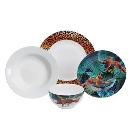 Lucky Art Tilly New Bone 24 Parça Yemek Takımı